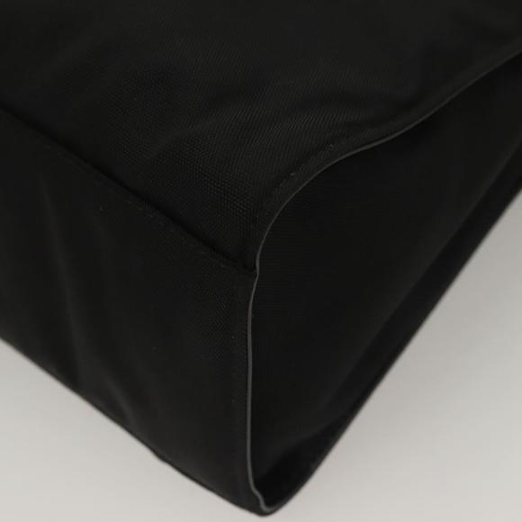 GUCCI Bamboo Hand Bag Nylon Black Silver 002 1016 Auth ep9594 - Picture 16 of 16